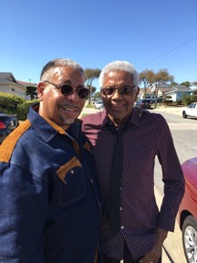 On July 23rd 2016, I was able to reunite with Friends and pay tribute to two great giants of men, Dr Louis Thomas and Troy Robinson (picture, original AACM! )