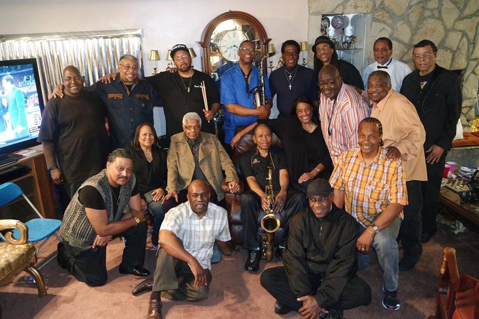 FESTAC 77 Reunion, Los Angeles, July 2016, with Gregory Vaughan, Christy Smith, Cheryl Cooley, Lonnie ChipStarr Greene, Troy Robinson Frederick Dotson, Louis Thomas, Kenneth Meredith, Gay Brown, Kayo Carter, Harvey L. Estrada Alford R Jackson, James Speed Jr, Kevin Davis, Stanley H Freeman and Henry Adam Prejean.