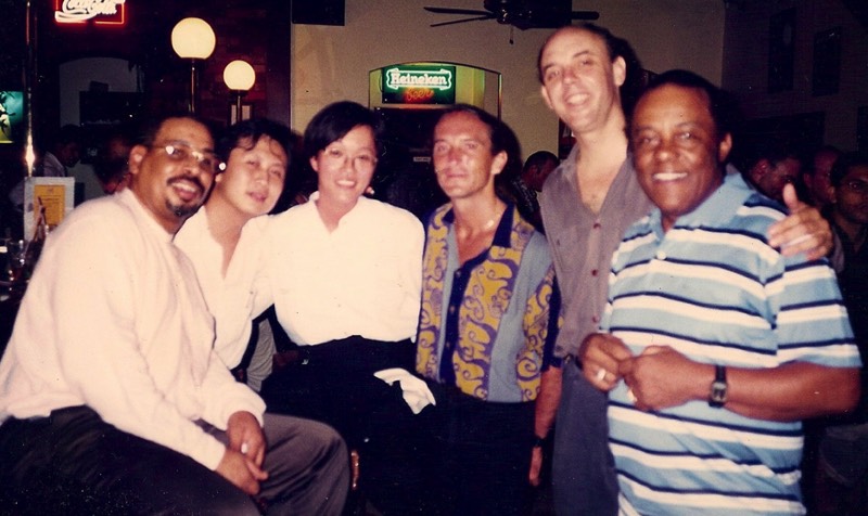 Dini Clarke (R) with Christy Smith, Terry Ng, Mei Sheum, Eddy Layman, Rick Smith