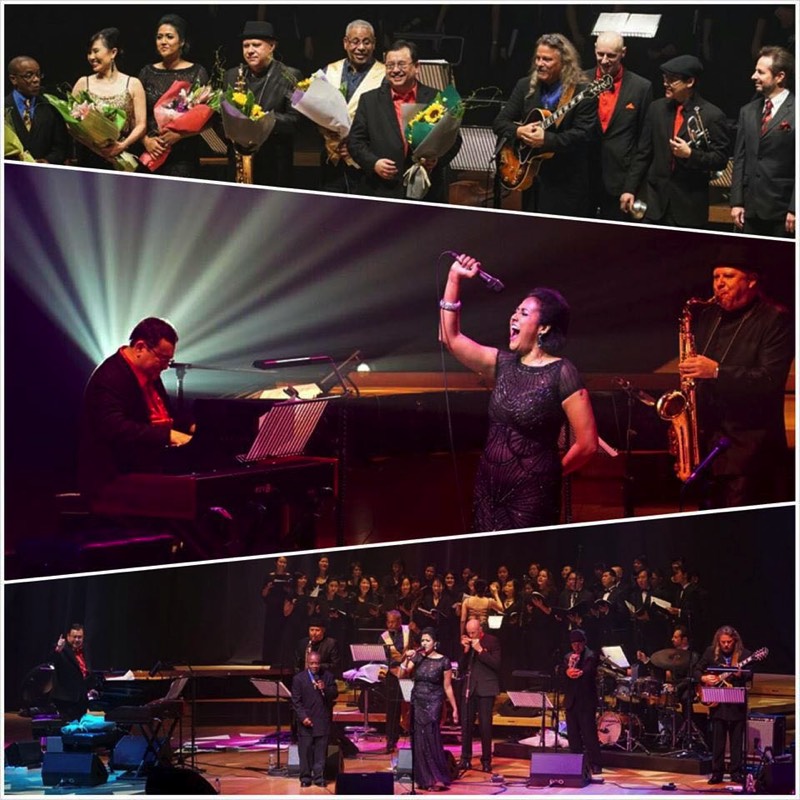 A Jazzy Christmas, Esplanade Singapore, December 20th 2014
Jeremy Monteiro - Piano
Rani Singam - Vocals
featuring:
Tony Lakatos, Rit Xu
Jens Bunge, Moses Gay En Hui
Christy Smith
Goh Yong Seng Tamagoh
Mohamed Noor