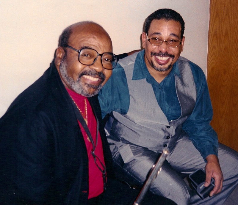 Christy Smith with James Moody