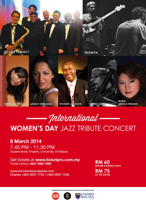 The International
Women’s Day, March 8th, 2014
University of Malaya
Kuala Lumpur