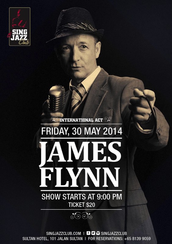 Christy Smith with James Flynn
 at the newly opened ! SingJazz Club
May 30th, 2014