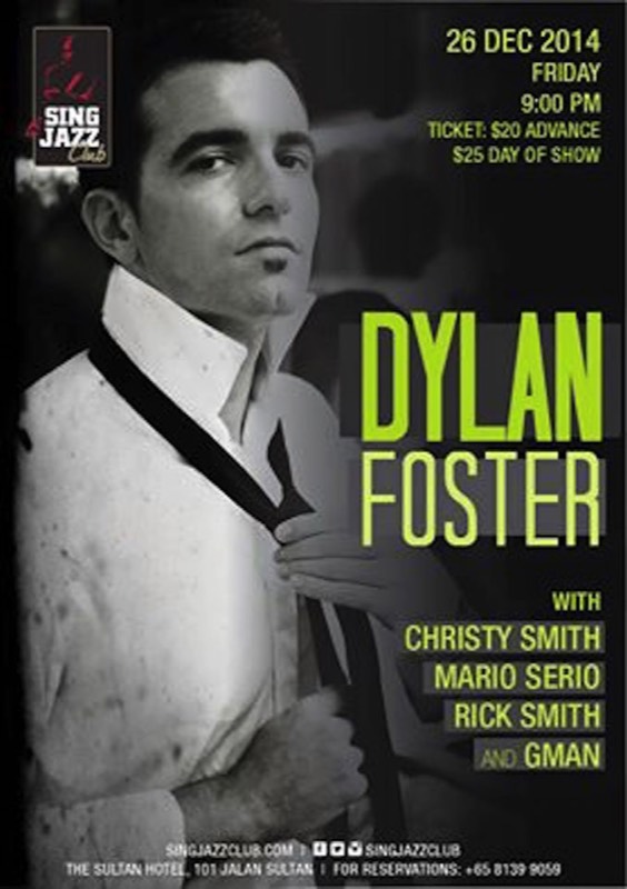 With Dylan Foster
SingJazz Club 
December 26th, 2014
Rick Smith - Guitars
Mario Serio - keys
Gman - Drums
Christy Smith - Bass