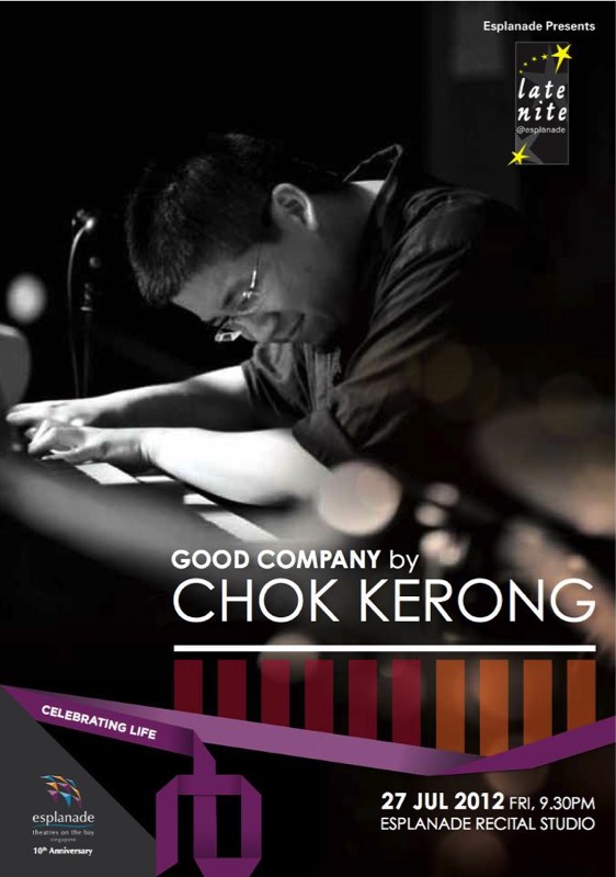 Chock Keong with Wen (drums), Andrew Lim (guitar), Christy Smith (bass)