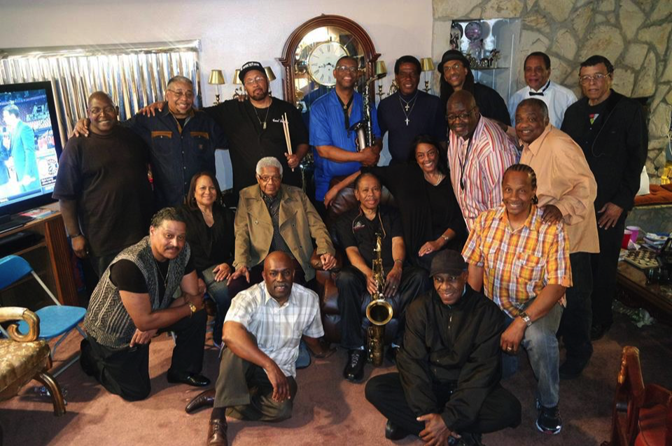 FESTAC 77 Reunion, Los Angeles, July 2016, with Gregory Vaughan, Christy Smith, Cheryl Cooley, Lonnie ChipStarr Greene, Troy Robinson Frederick Dotson, Louis Thomas, Kenneth Meredith, Gay Brown, Kayo Carter, Harvey L. Estrada Alford R Jackson, James Speed Jr, Kevin Davis, Stanley H Freeman and Henry Adam Prejean.