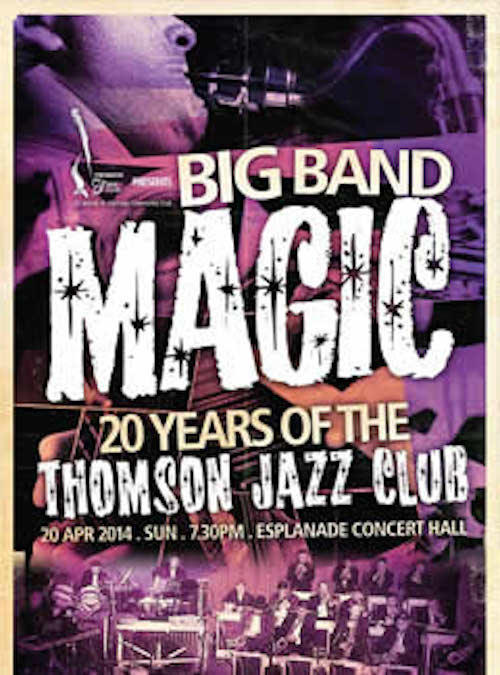Thomson Big Band Magic, 20 years of Jazz with Christy Smith, Esplanade Singapore, April 20th, 2014 featuring Greta Matassa, Greg Glassman and Alemay Fernandez