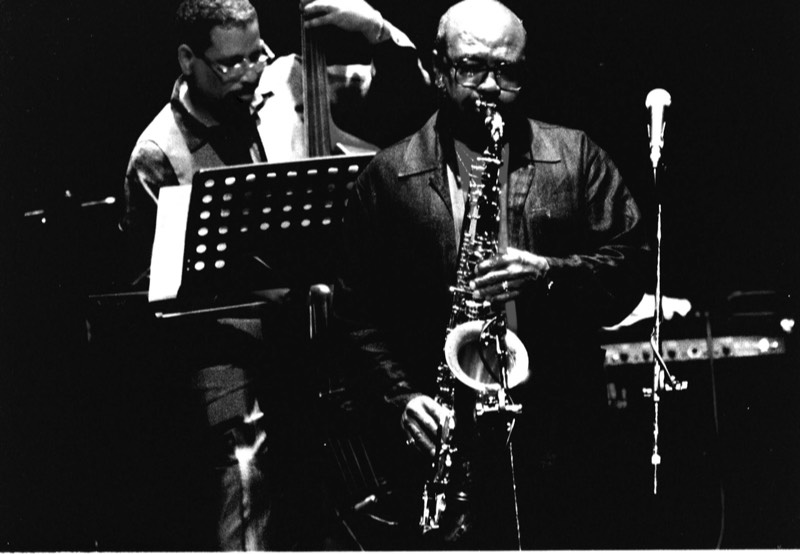 James Moody and the Jeremy Monteiro Trio with Jeremy Monteiro on Keyboards, Christy Smith on Basses and Tamagoh on Drums. At the Centro Cultural de Macau. September 9th, 2000