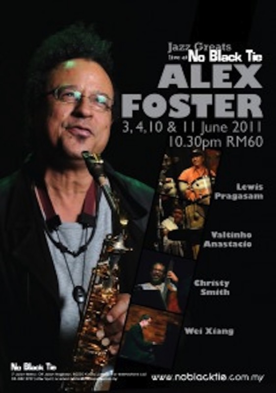 With Alex Foster June 3,4,10 & 11, 2011
at No Black tie Kuala Lumpur